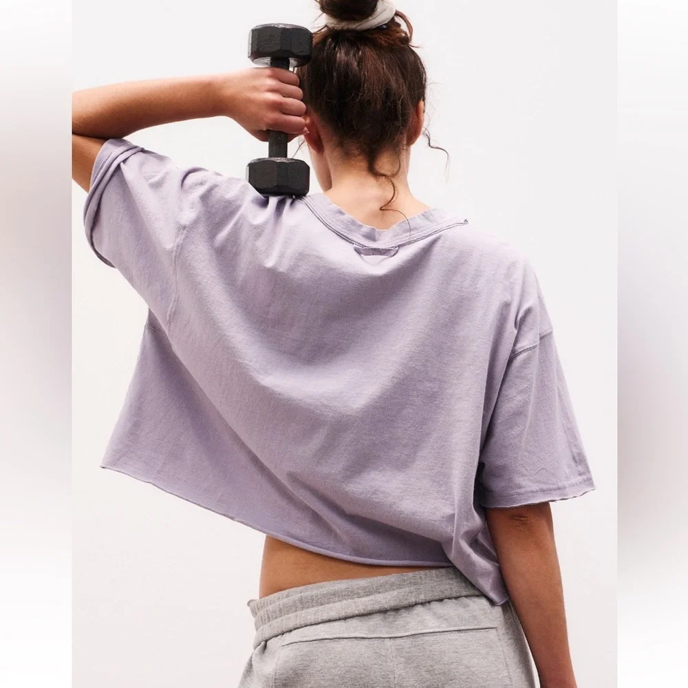 FP MOVEMENT Inspire Buti Logo Tee Trailblazer Purple - Picture 3 of 9